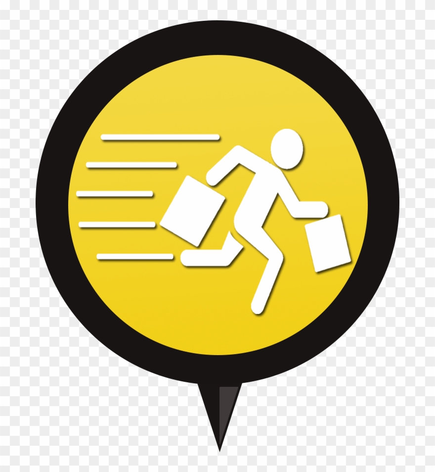 Crowd To Go - Placa De Vire A Esquerda Clipart