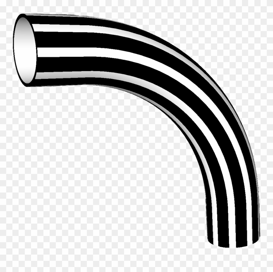 Quu / Bcc Sewer Bend 45 Degrees Clipart