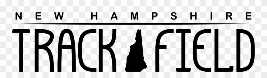 New Hampshire Track And Field - Silhouette Clipart