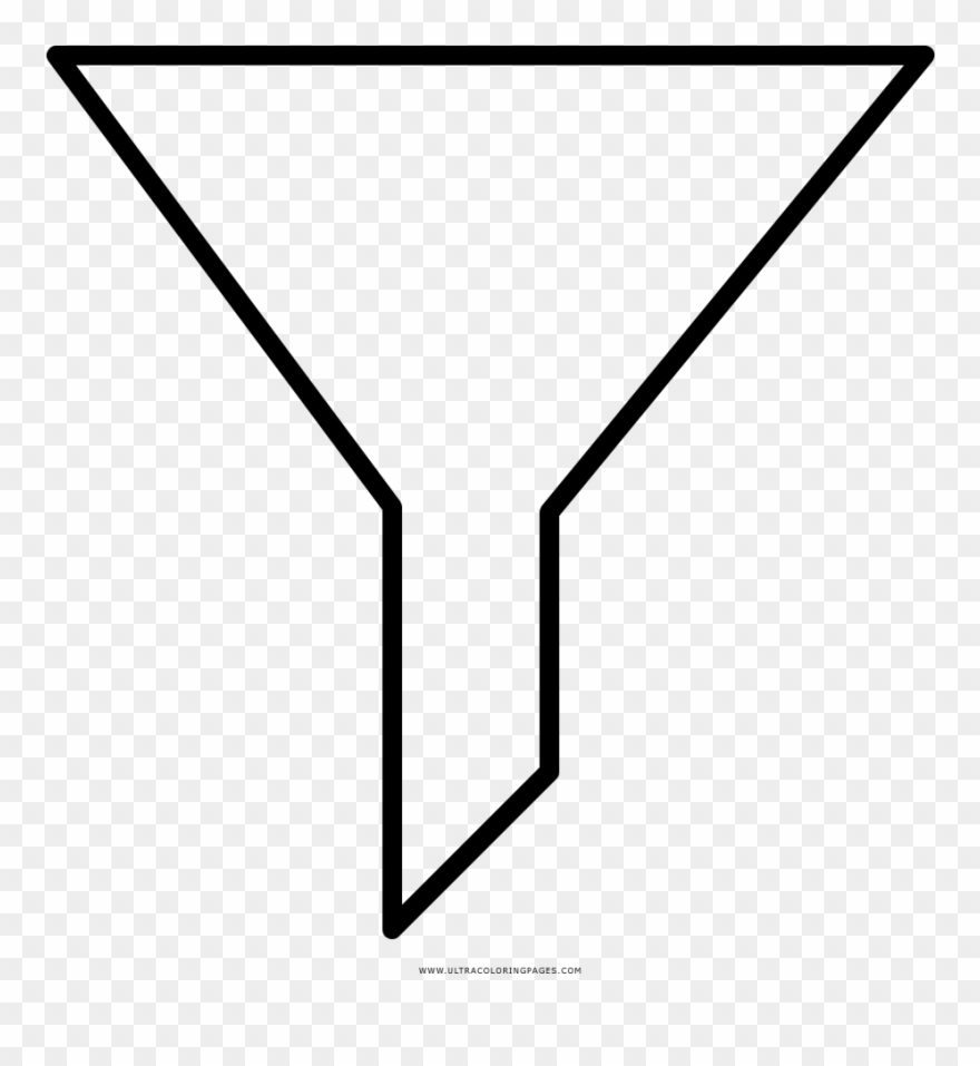 Funnel Coloring Page Clipart