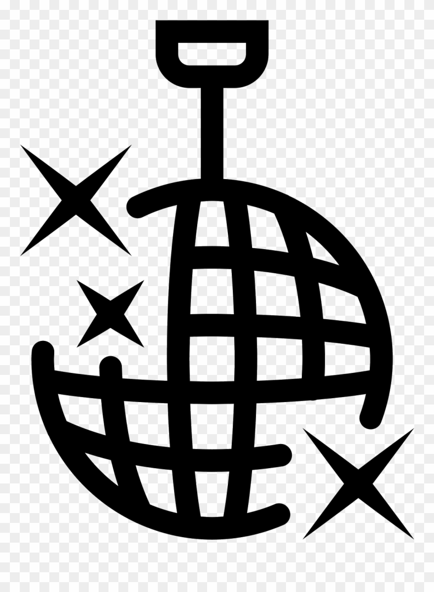 Disco Ball Icon In Iphone Style - Disco Ball Icon Clipart