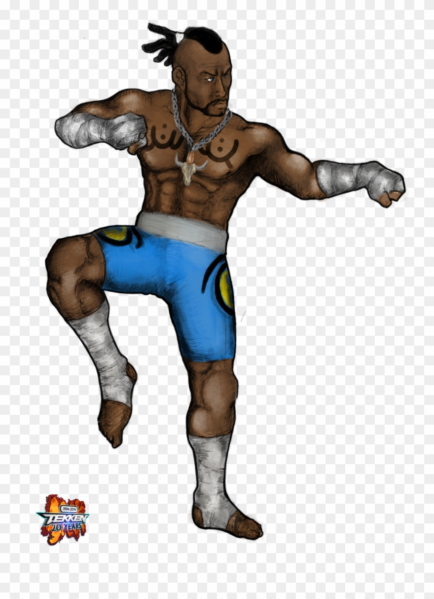 Bruce Irvin Tekken Anniversary Tribute On Game Art - Bruce Tekken Clipart