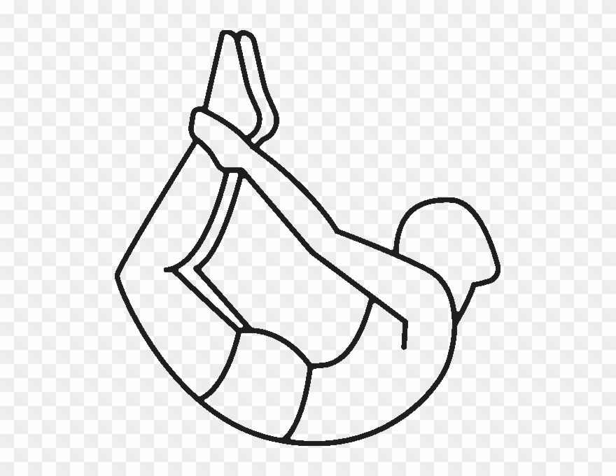 Lie On Your Stomach, Legs Stretched, Arms Placed On - Yoga Clipart