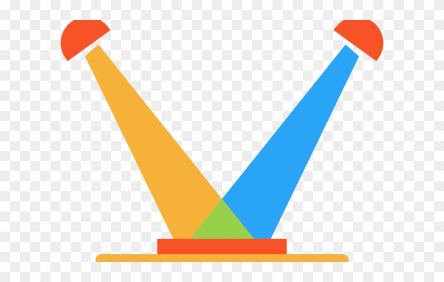 Bright Clipart Spotlight - Stage Light Icon Png Transparent Png