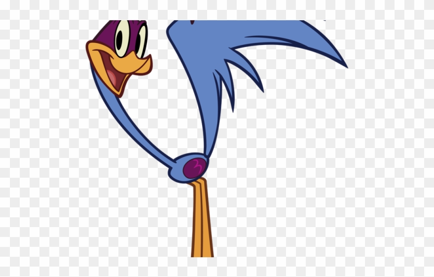 Roadrunner Clipart Bird Wing - Road Runner From Looney Tunes - Png Download