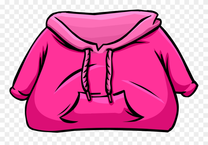 Club Penguin Black Sweatshirt Clipart