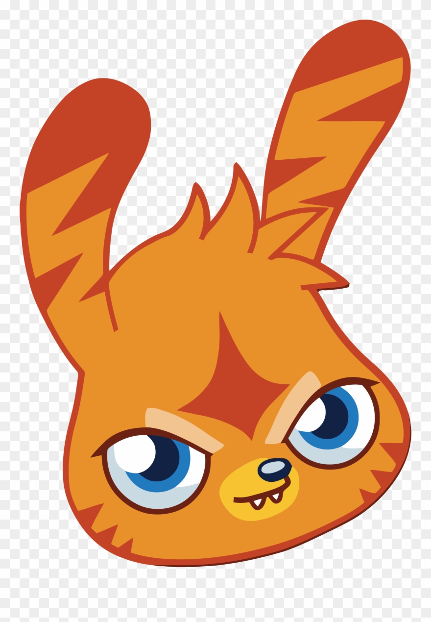 Moshi Monsters Katsuma Mask Face Clipart Png - Moshi Monsters Katsuma Transparent Png