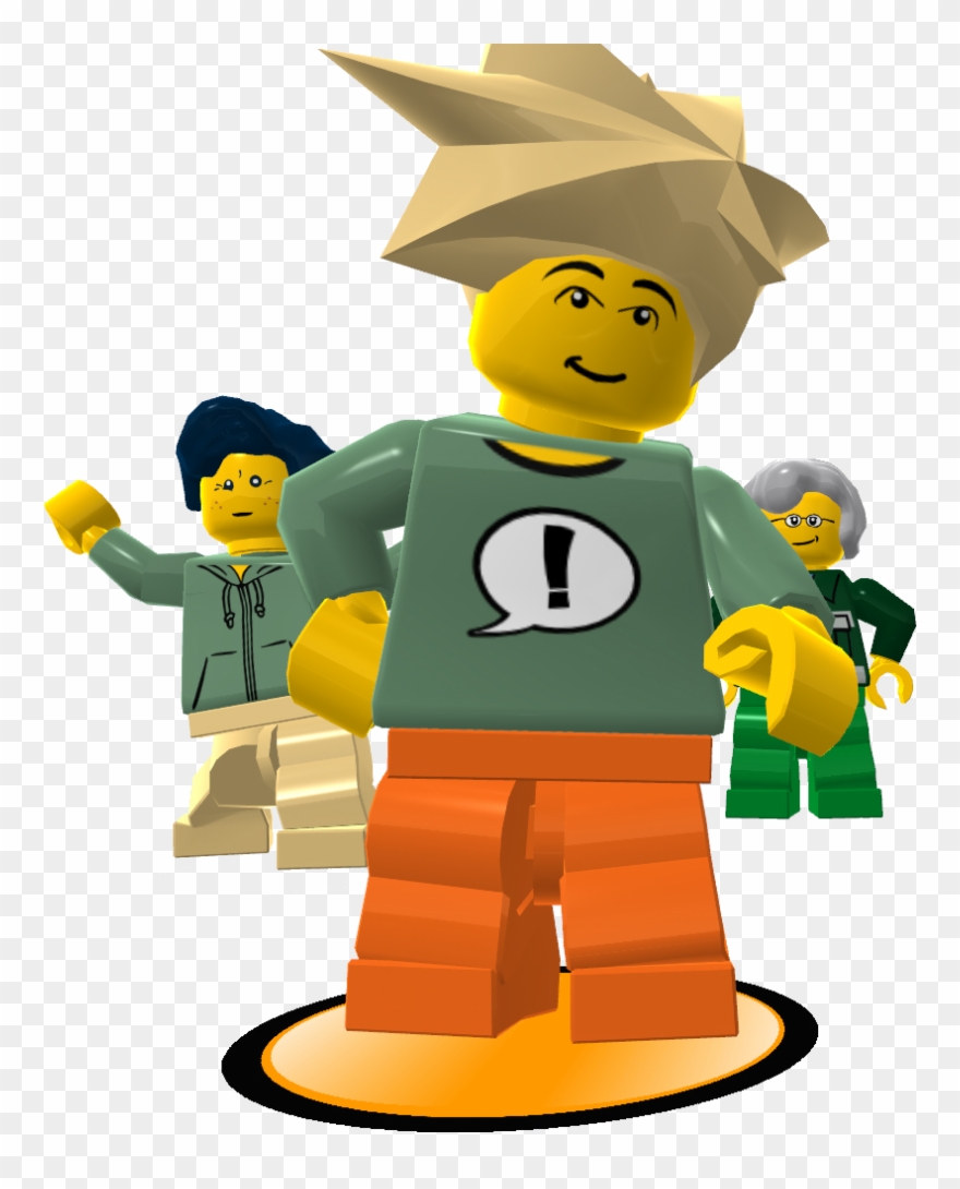 Lego People1 - Cartoon Clipart