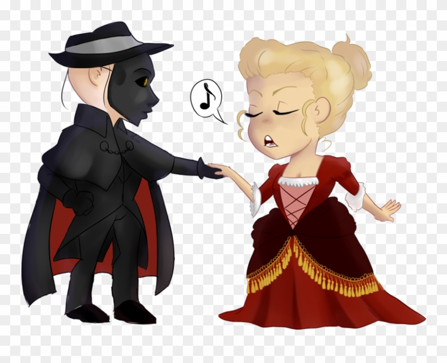 Phantom Clipart At Getdrawings - El Fantasma De La Opera Dibujo - Png Download