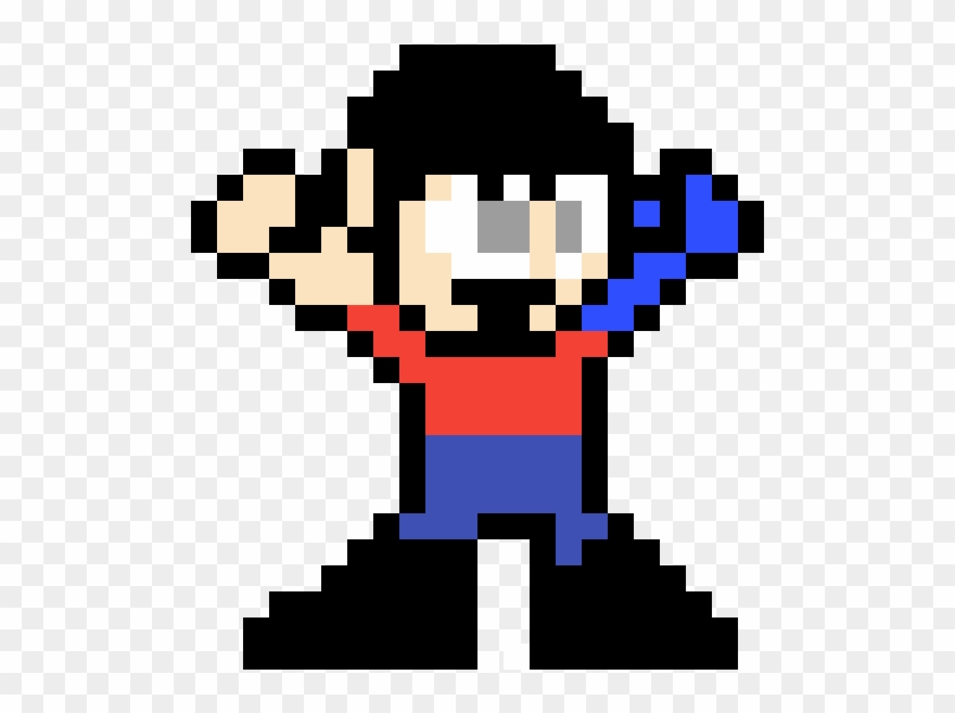 Max Victory - Pixel Art Grid Deadpool Clipart