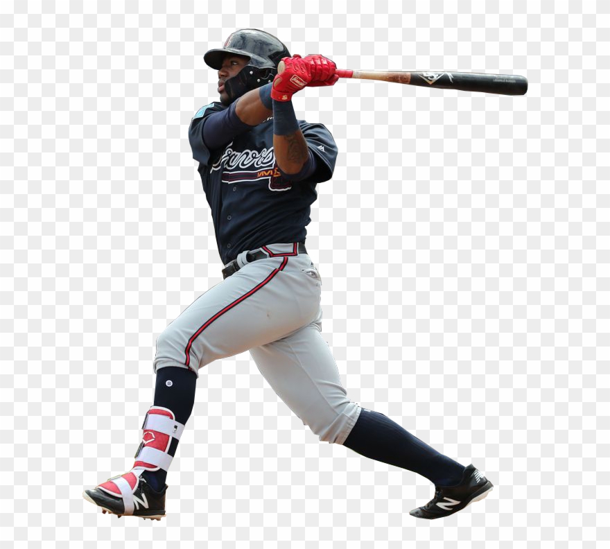 Ronald Acuna Jr Batting - Ronald Acuna Png Clipart