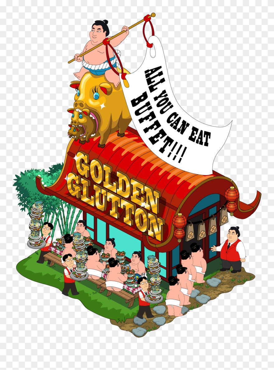 Fg Building Sumobuffet Clipart