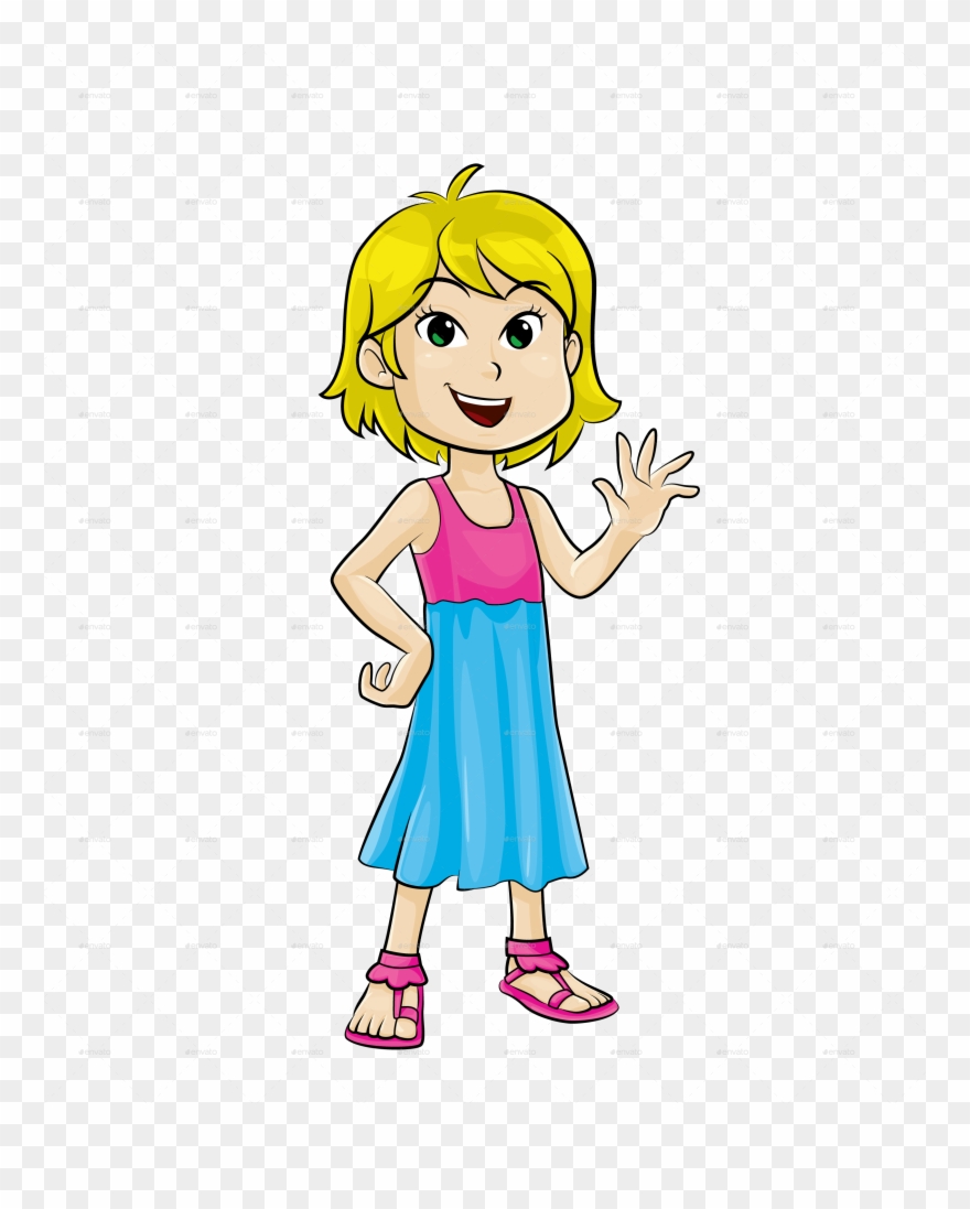 Boy And Girl Img/young Girl Img/2young-girl - Girl Boy Cartoon Png Clipart