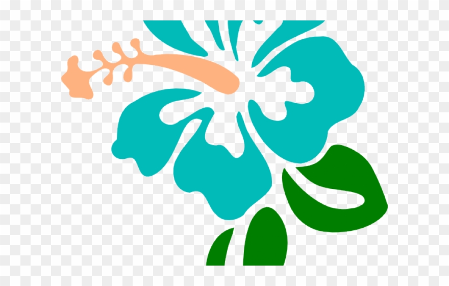 Hibiscus Clipart Blue Hibiscus - Hibiscus Clip Art - Png Download