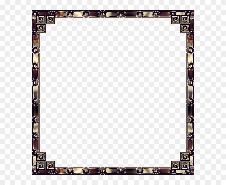 Medieval Border Frame Brown And White Photo Medieval - Frame Clipart
