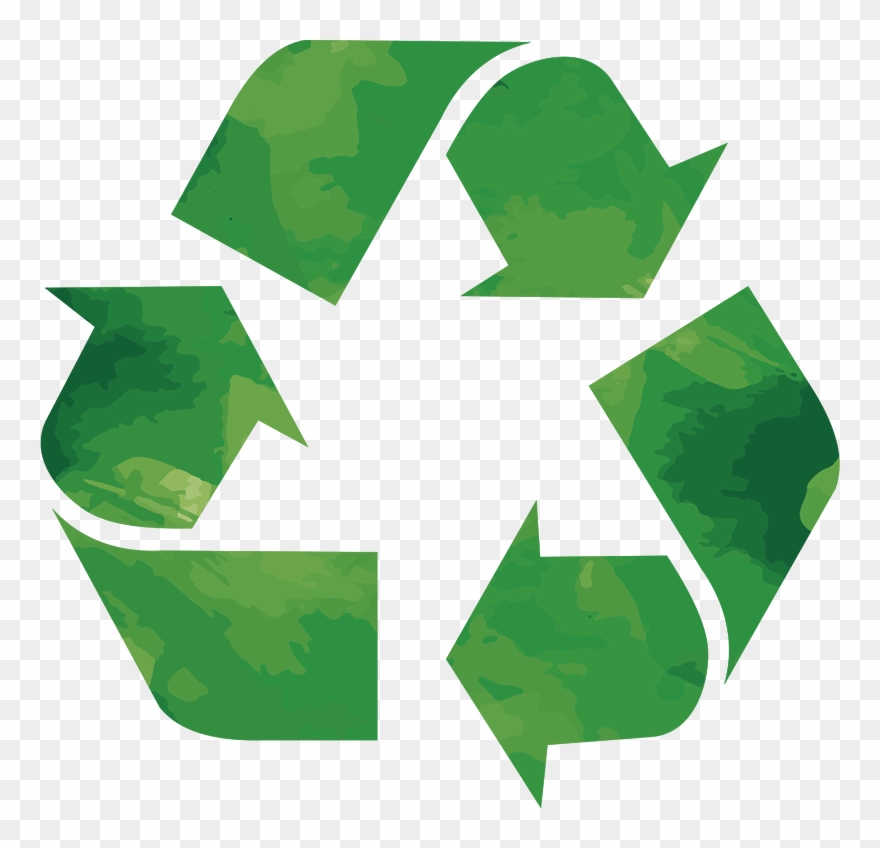 Recycle Symbol Sticker - Recycling Symbol Clipart