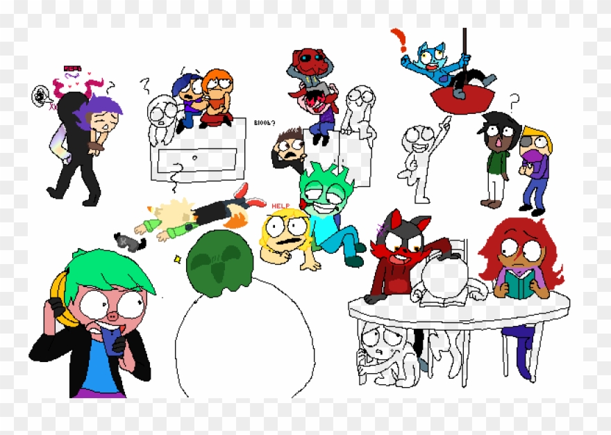 Ack By Fickle-one - Cartoon Clipart