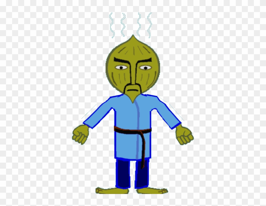 Chop Master Onion Vs - Cartoon Clipart