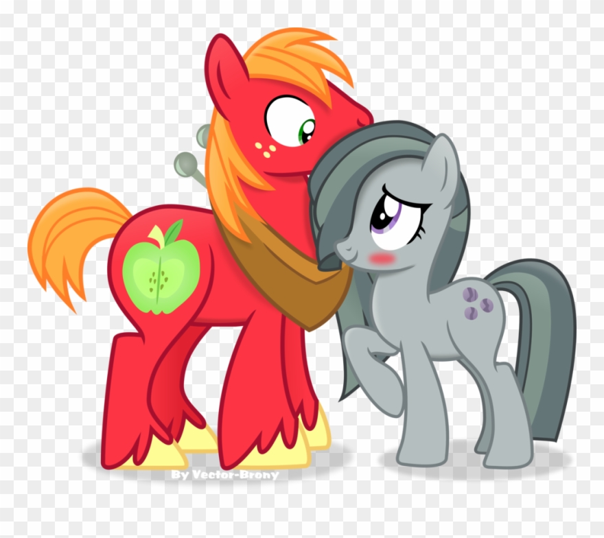 Marbles Clipart Marble Rock - Marble Pie X Big Macintosh - Png Download