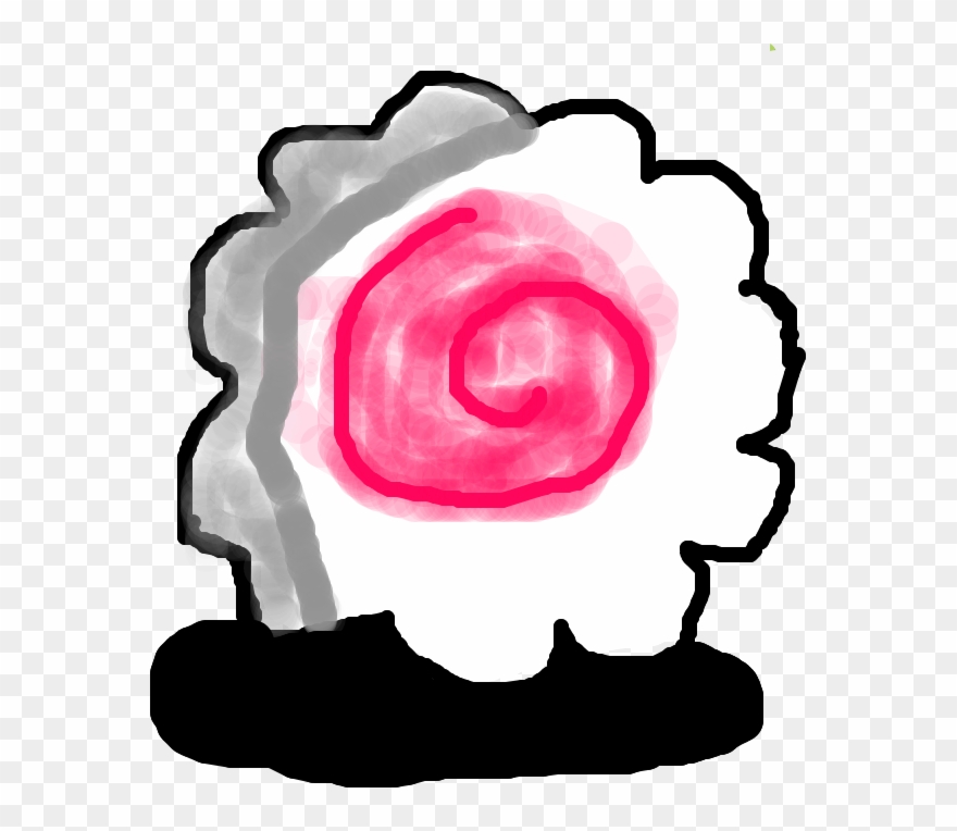 Fish Cake - Eggplant Clipart