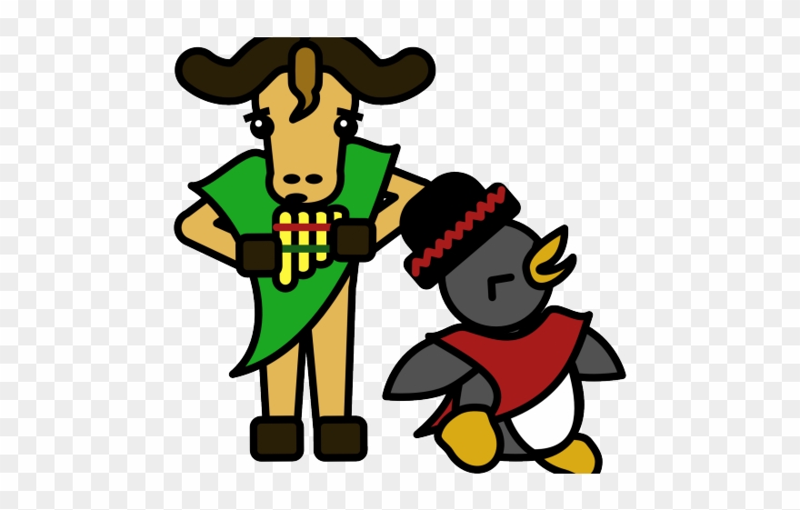 Gnu Clipart Rodeo - Cartoon - Png Download