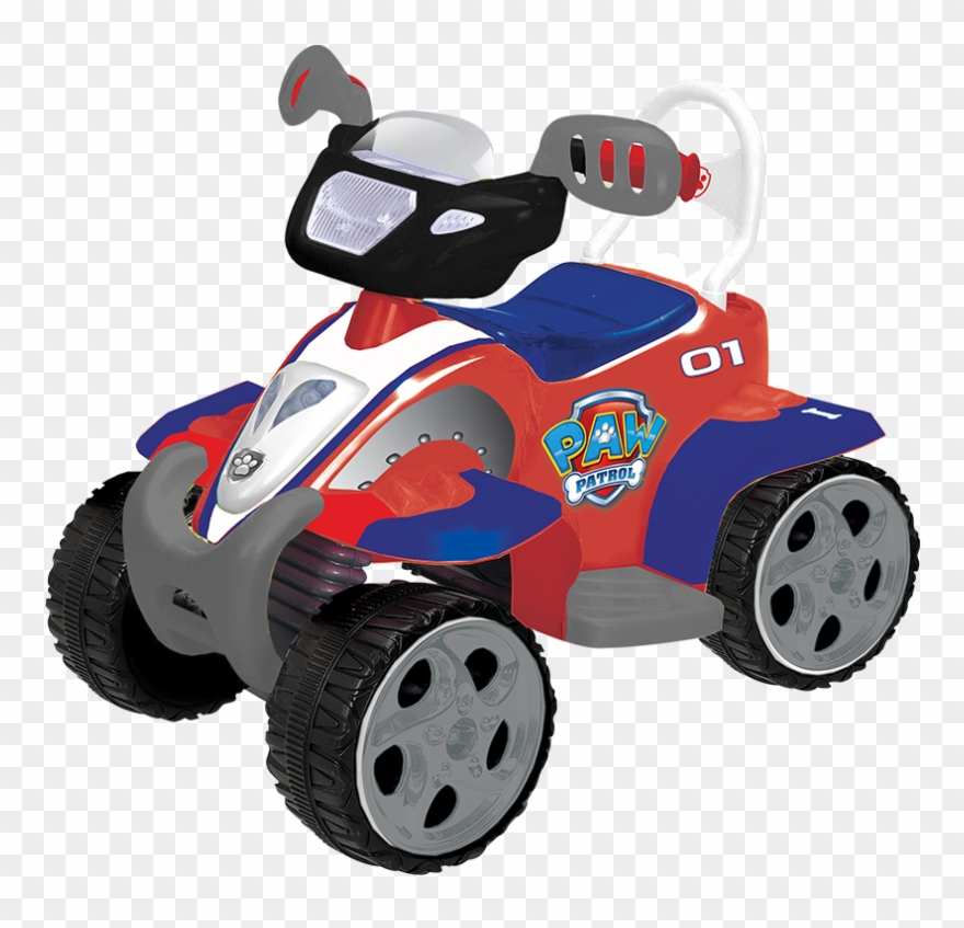 Ryder's Rescue Atv Quad 6v Battery Powered Ride-on - Paw Patrol Clipart