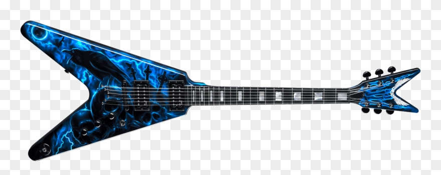 Usa V Custom Airbrush Blue - Dean Eric Peterson Old Skull V Clipart