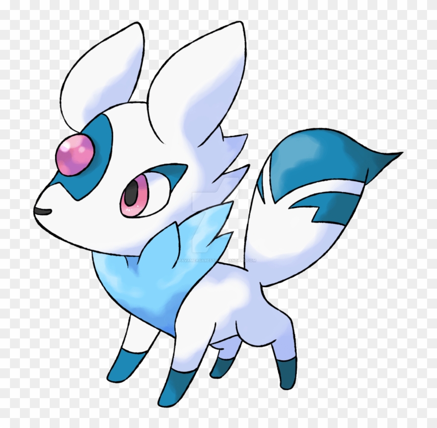 Arctic Habitat Clipart 4 By Jeremiah - Pokemon Fox Fan Made - Png Download