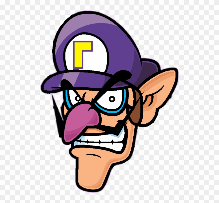 Clipart Library Stock Nintendo Sticker By Soulja Boye - Waluigi Clipart - Png Download