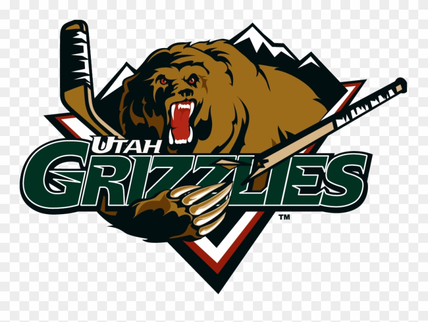 Utah Grizzlies Hockey Clipart