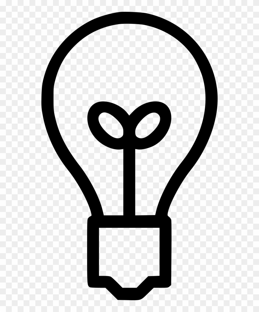 Bright Bulb Idea Lamp Light Comments - Thinking Graphic Clipart