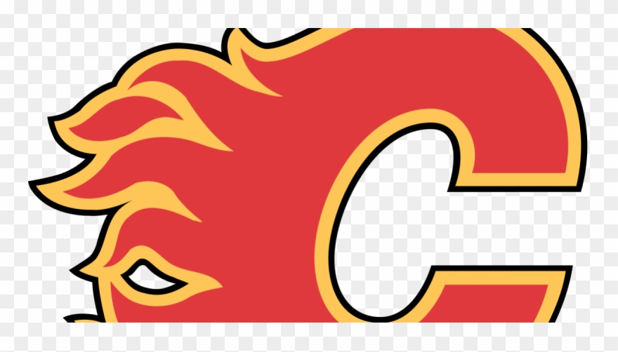 Calgary Flames Fan Upbraided For Dumping Beer On A - Calgary Flames Logo Png Clipart