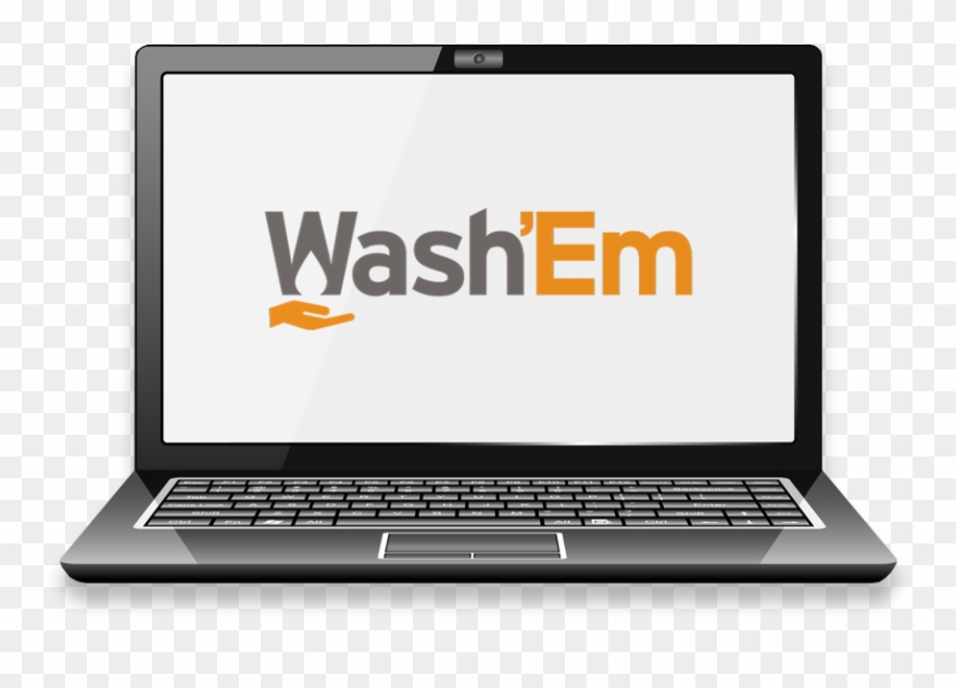Wash'em App - Netbook Clipart