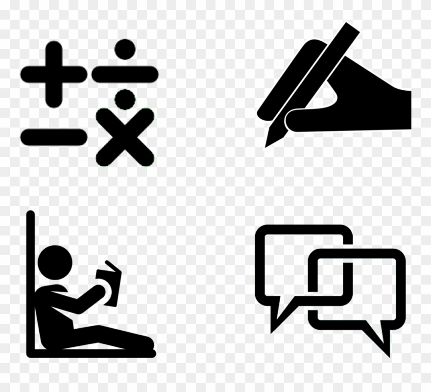 Subjects - Paper And Pen Logo Clipart
