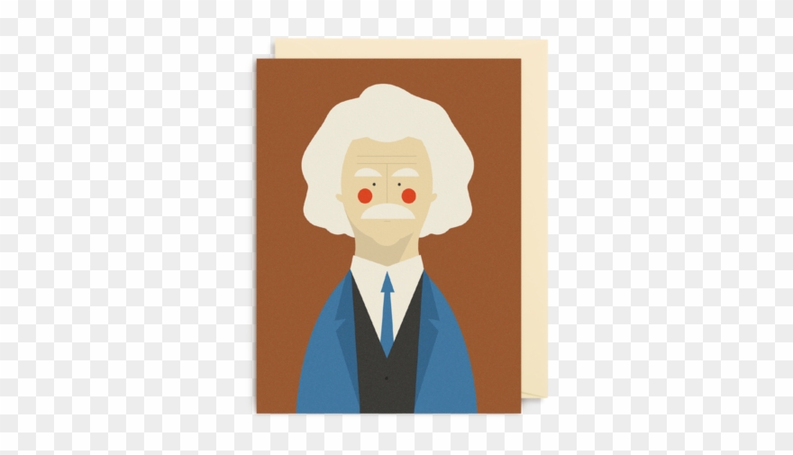 Albert Einstein - Cartoon Clipart