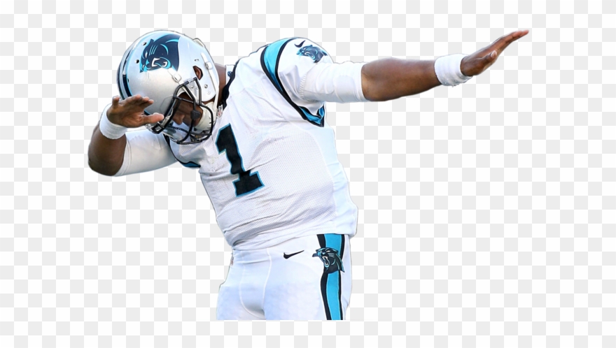 Cam Newton Png Transparent Background - Cam Newton Dab Png Clipart