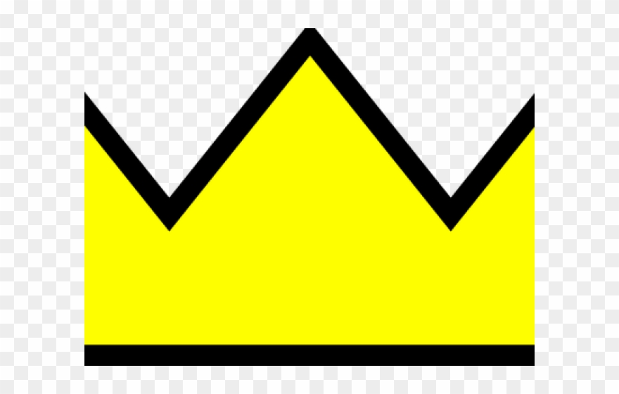 Golden Clipart Yellow Crown - Sign - Png Download