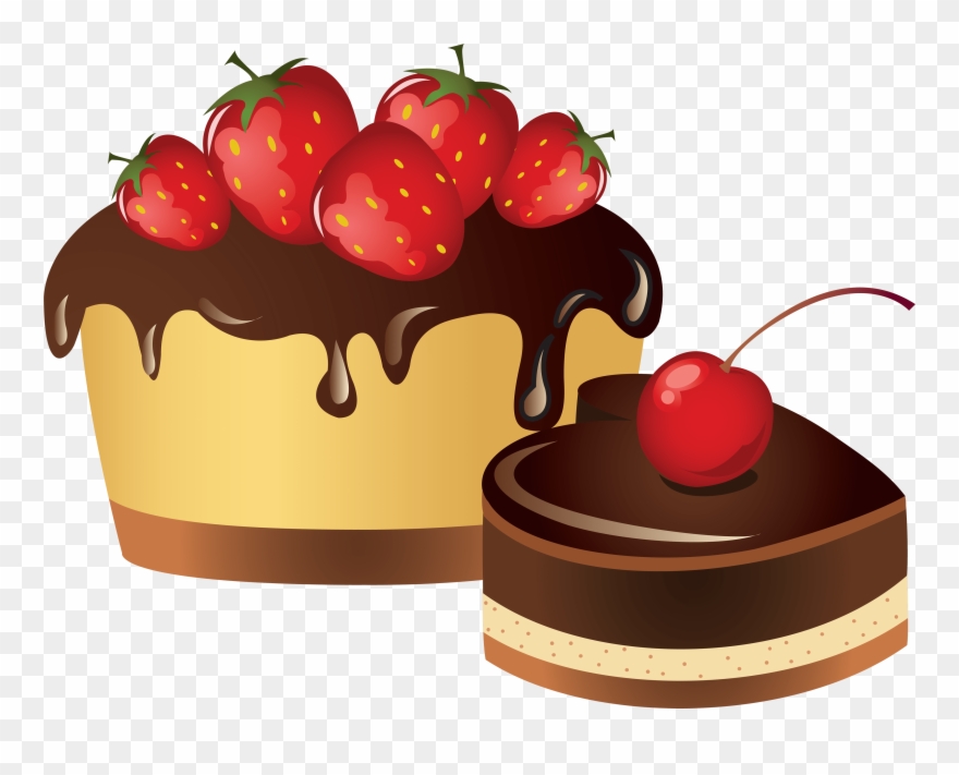 Elmo Happy Birthday Cartoon - Transparent Background Cakes Clipart - Png Download