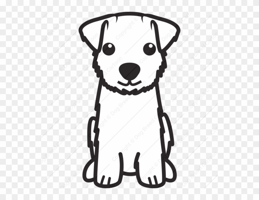 600 X 600 0 - Norfolk Terrier Cartoon Clipart