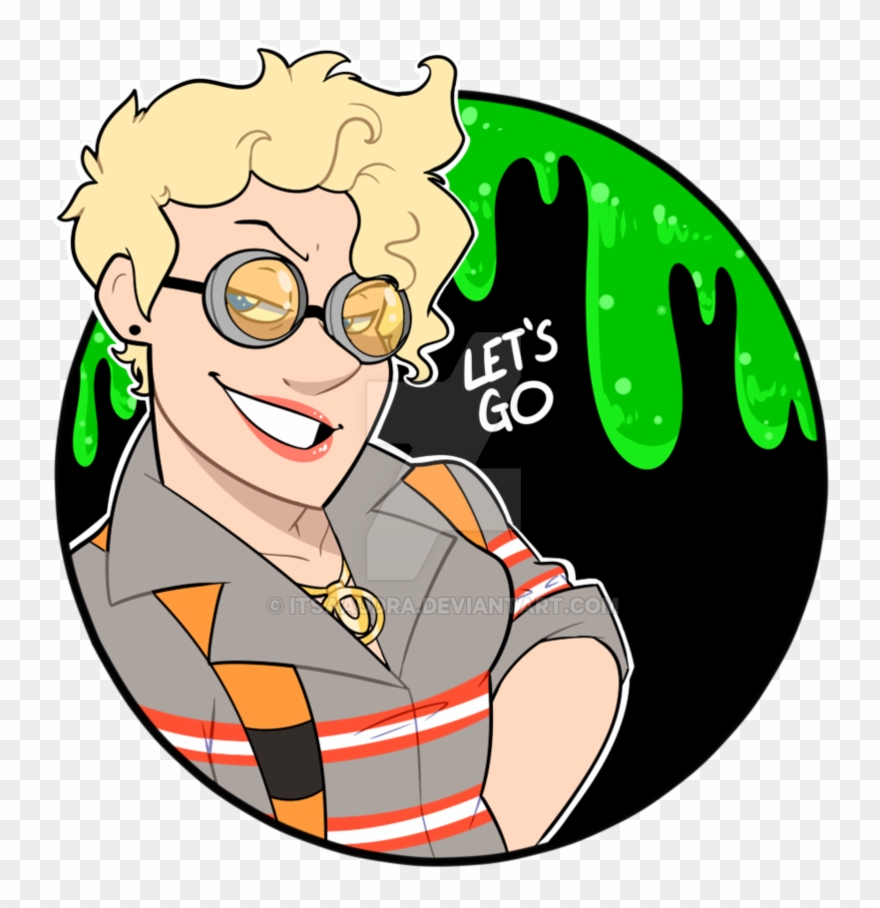 Slimer Sticker Source - Cartoon Clipart