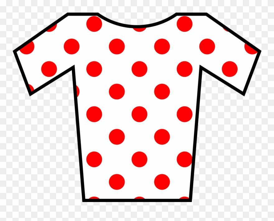 Polka Dot Jersey , Png Download - Polka Dot Jersey Png Clipart