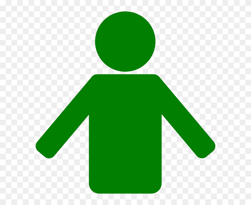 Clipart Man Sign - Png Download