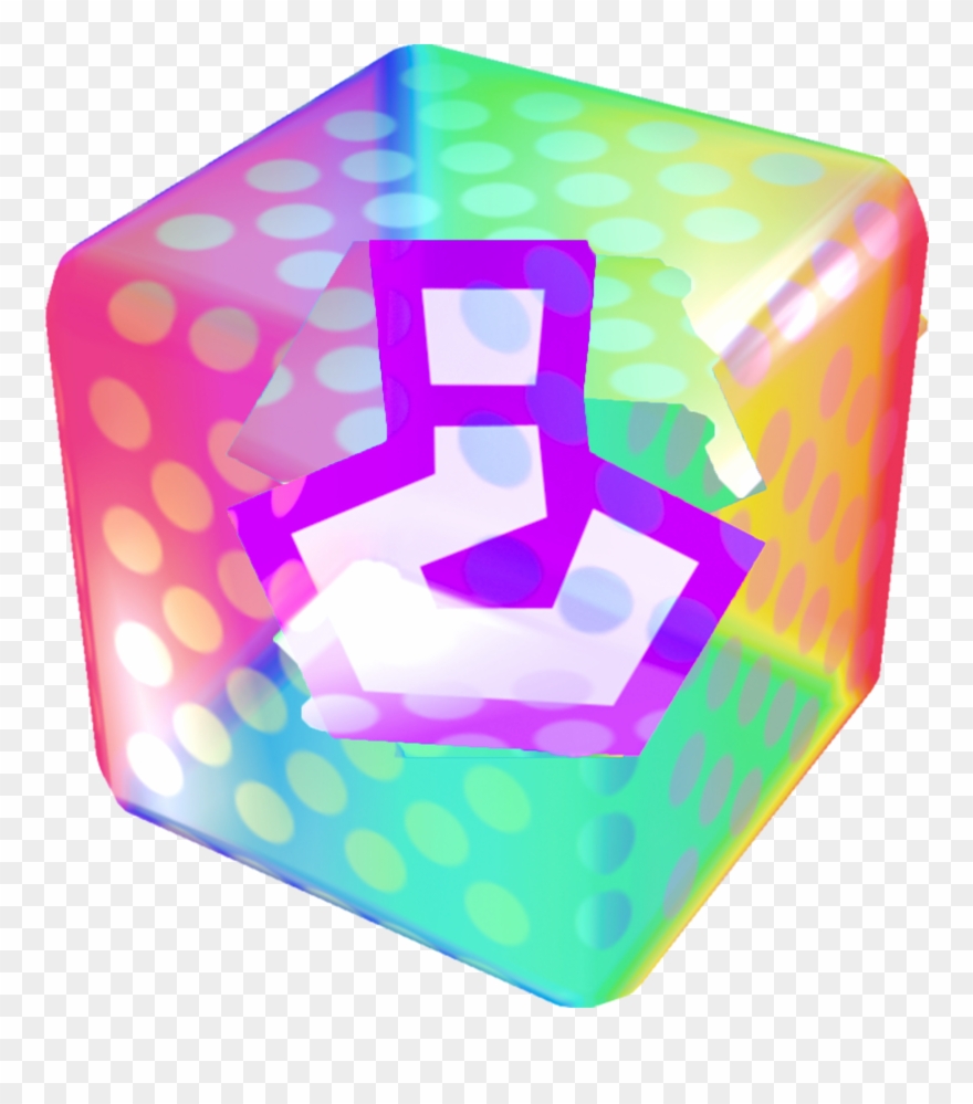 Fake Png - Mario Kart Question Block Clipart