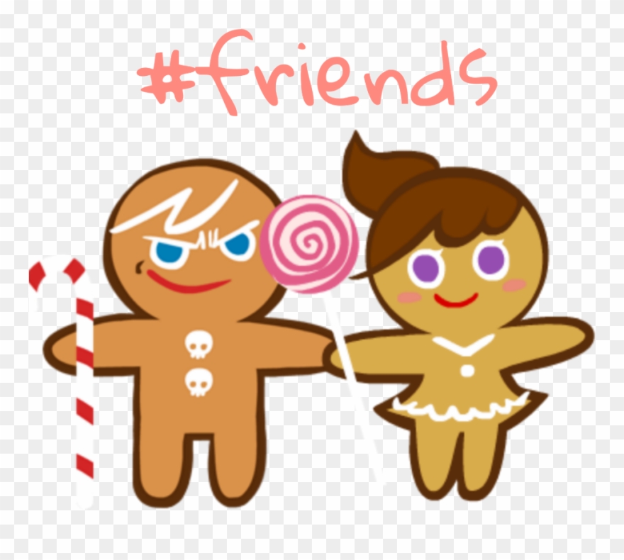 Friends Gingerbreadcookies Cookierun Cookierunovenbreak - Cookie Run Characters Clipart