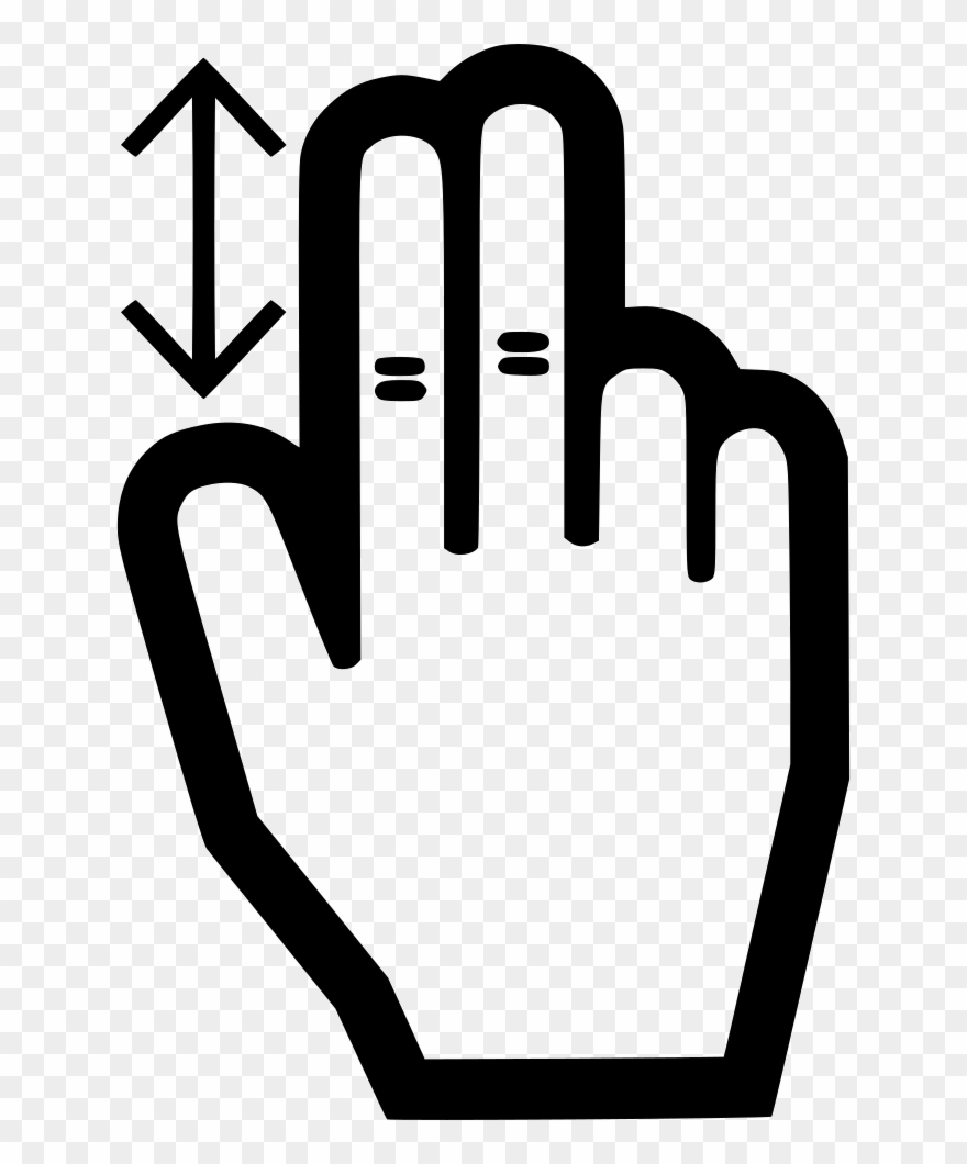 Move Up Down Comments - Icon Selection White Clipart