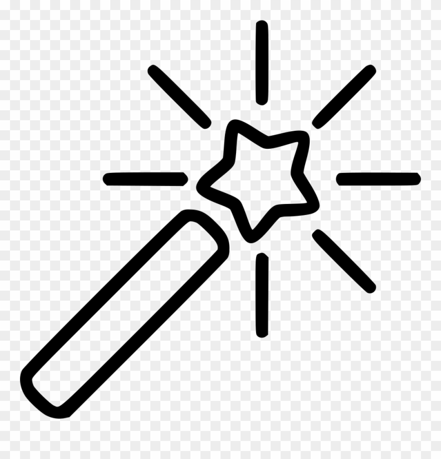 Magic Wand Comments - Ship Wheel Compass Clipart - Png Download