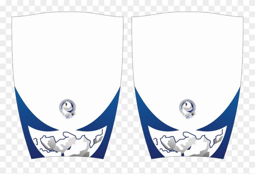 White Bears Anatomical Socks Sublimated Clipart