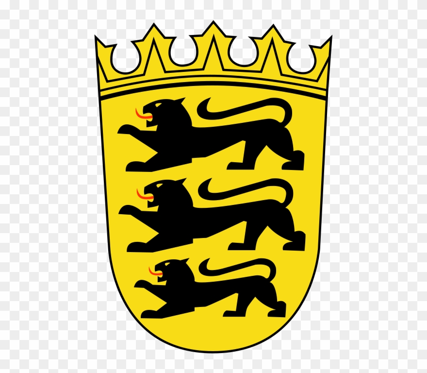 Coat Of Arms Of Baden-württemberg - Baden Württemberg Germany Flag Clipart
