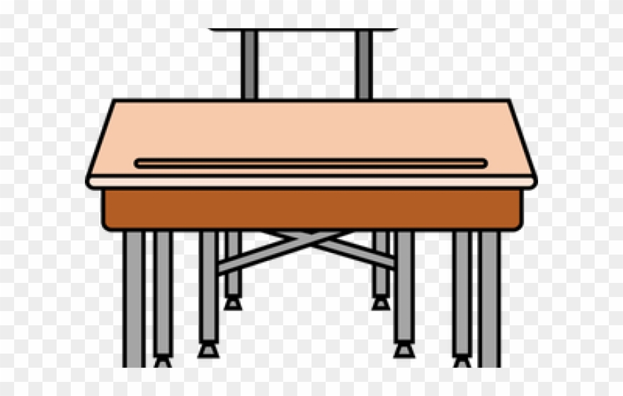 Desk Clipart Armchair - Desk Clipart - Png Download