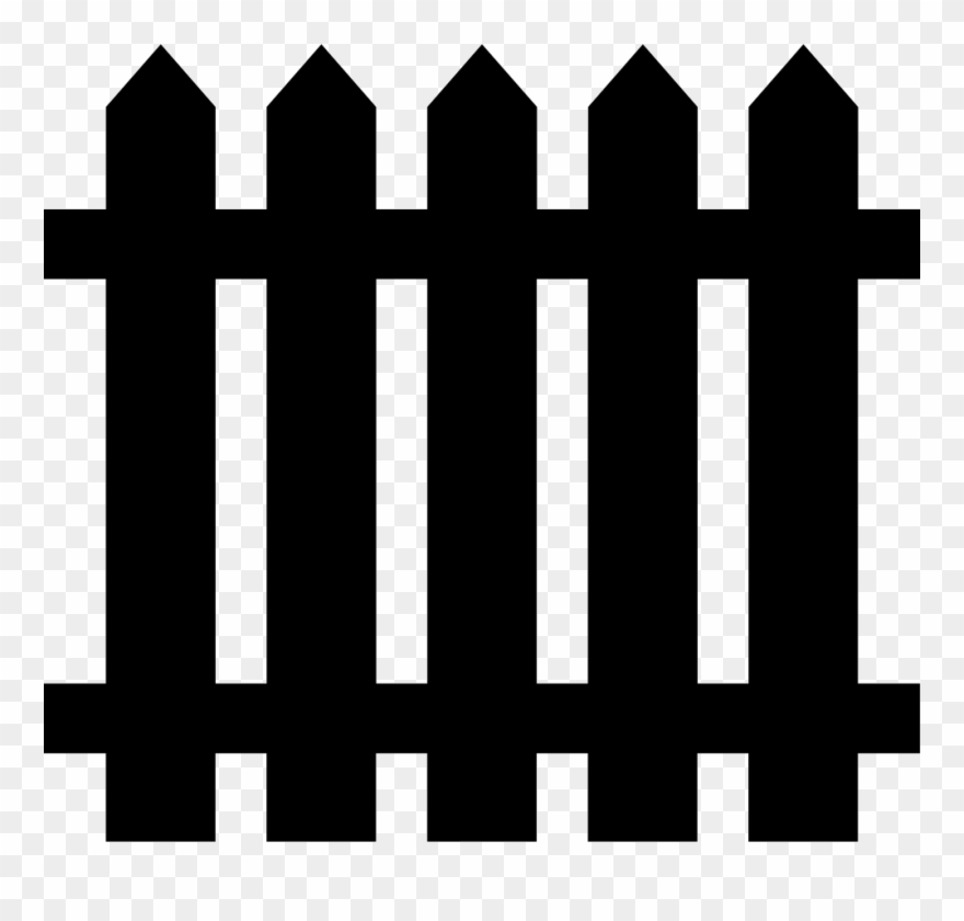 980 X 892 7 - Fence Png Icon Clipart